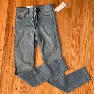 NWT H&M High Waisted Jeans Jeggings Size 27!